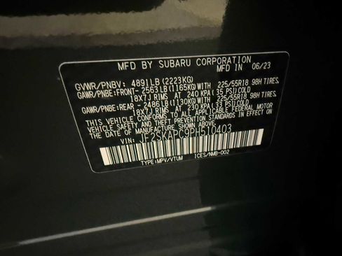 Certified 2023 Subaru Forester Limited image 40
