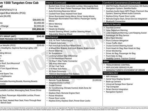 New 2026 RAM 1500 Tungsten w/ Bed Utility Group image 9