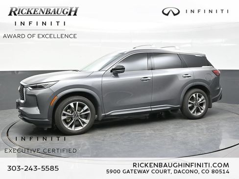 Certified 2023 INFINITI QX60 Luxe w/ Performance Audio Package AWD/4WD image 3