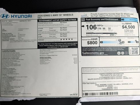 New 2026 Hyundai Ioniq 5 SEL image 33