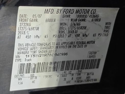 Used 2008 Ford F250 Lariat AWD/4WD image 53