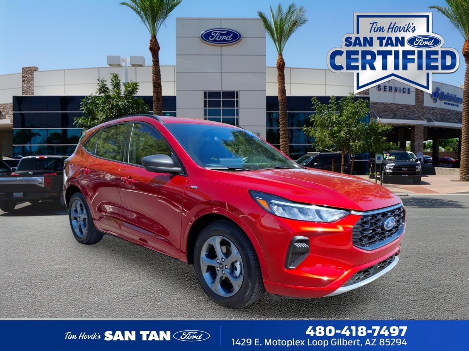 Certified 2024 Ford Escape ST-Line w/ Tech Pack #1 FWD image 1