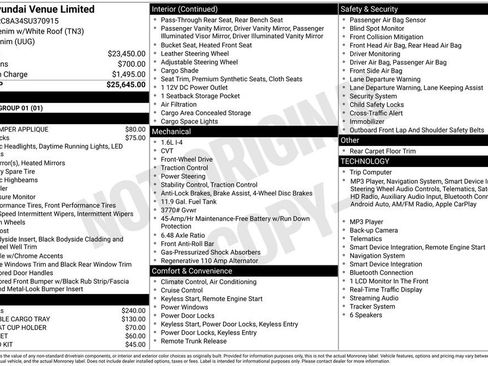 Used 2025 Hyundai Venue Limited FWD image 4