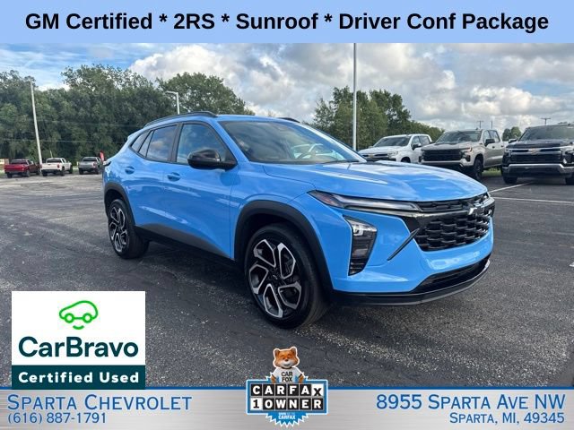 Used 2024 Chevrolet Trax RS w/ Sunroof Package FWD image 1