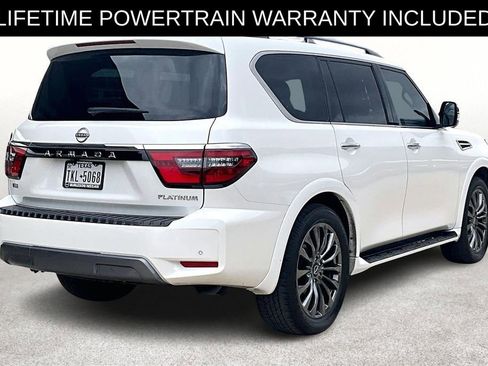 Used 2023 Nissan Armada Platinum w/ Captain's Chairs Package image 2