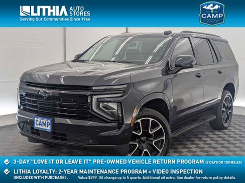 Used 2025 Chevrolet Tahoe RST w/ Comfort Package AWD/4WD image 1