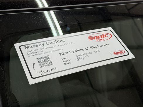 Certified 2024 Cadillac Lyriq Luxury RWD image 52