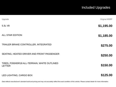 Used 2018 Chevrolet Silverado 1500 LT w/ All Star Edition image 3