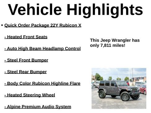Used 2026 Jeep Wrangler Unlimited Rubicon AWD/4WD image 44