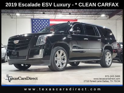 Used 2019 Cadillac Escalade ESV Luxury