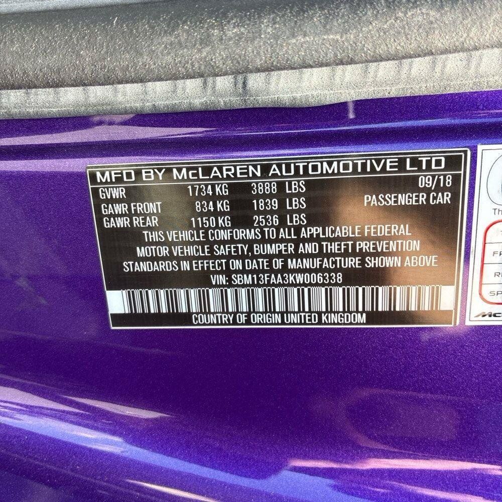 Used 2019 McLaren 570S Spider RWD image 23