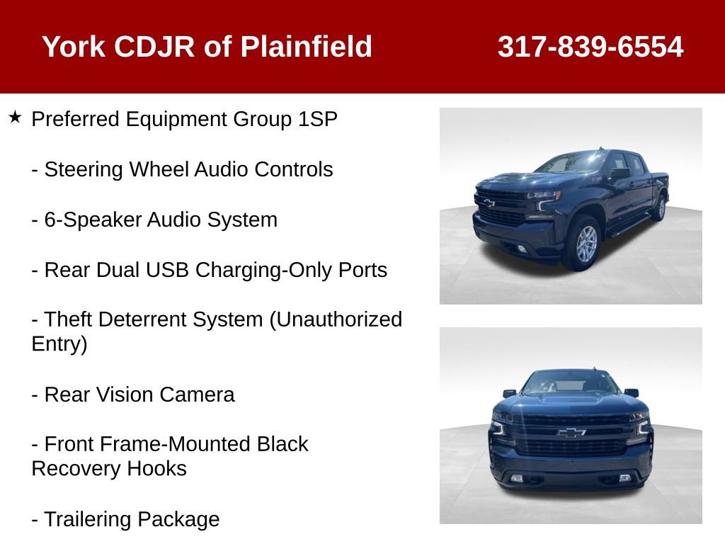 Used 2021 Chevrolet Silverado 1500 RST w/ Z71 Off-Road Package AWD/4WD image 30