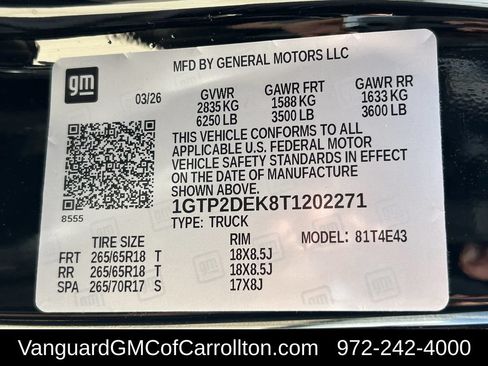 New 2026 GMC Canyon AT4 AWD/4WD image 25