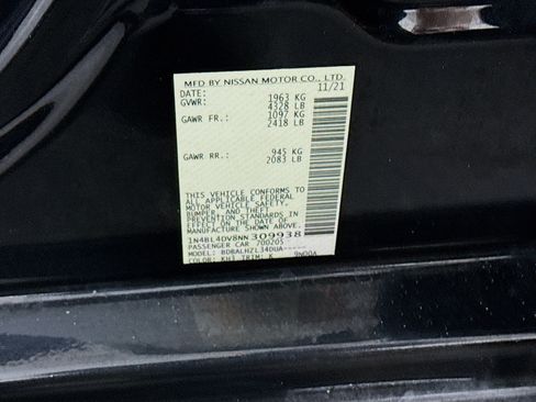 Used 2022 Nissan Altima 2.5 SV FWD image 40