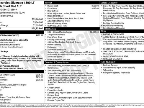 Used 2025 Chevrolet Silverado 1500 LT w/ Protection Package AWD/4WD image 40