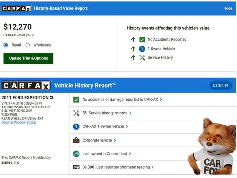 Used 2011 Ford Expedition XL image 2