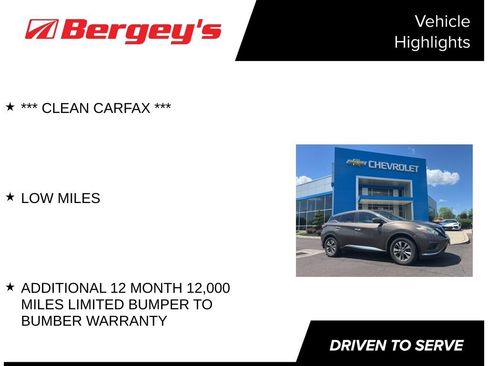 Used 2016 Nissan Murano S w/ Navigation Package AWD/4WD image 4