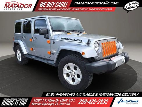 Used 2015 Jeep Wrangler Unlimited Sahara w/ Connectivity Group image 4