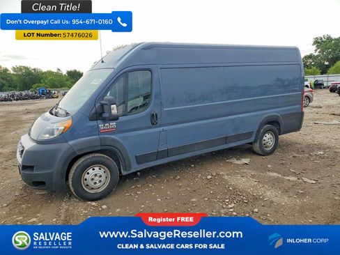 Used 2020 RAM ProMaster 3500 FWD image 1