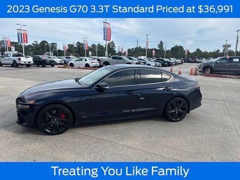 Used 2023 Genesis G70 3.3T w/ Sport Prestige Package RWD image 1
