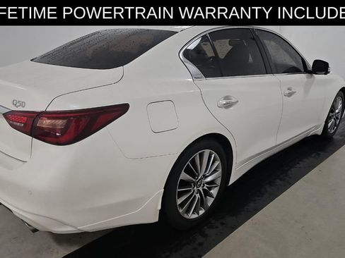 Certified 2023 INFINITI Q50 Luxe w/ Cargo Package RWD image 4
