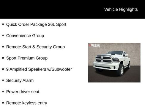 Used 2014 RAM 1500 Sport w/ Sport Premium Group image 2