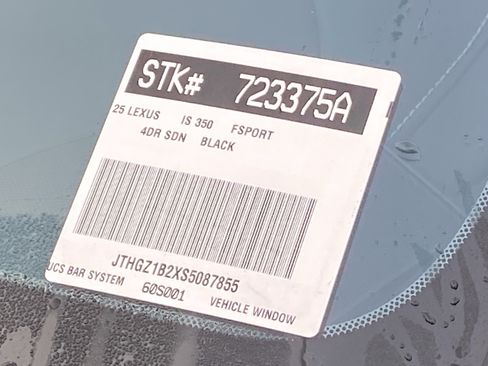 Used 2025 Lexus IS 350 F Sport image 9