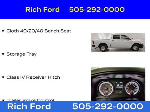 Used 2023 RAM 1500 Tradesman w/ Popular Equipment Group RWD image 34