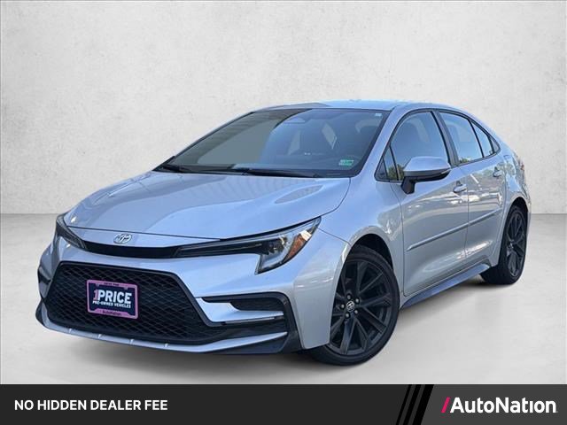 Used 2023 Toyota Corolla SE w/ Carpet Mat Package (TMS) FWD image 1