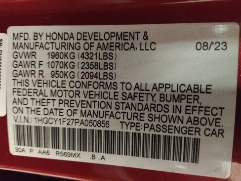 Used 2023 Honda Accord LX image 33