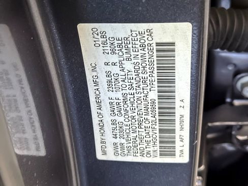 Used 2020 Honda Accord LX image 26