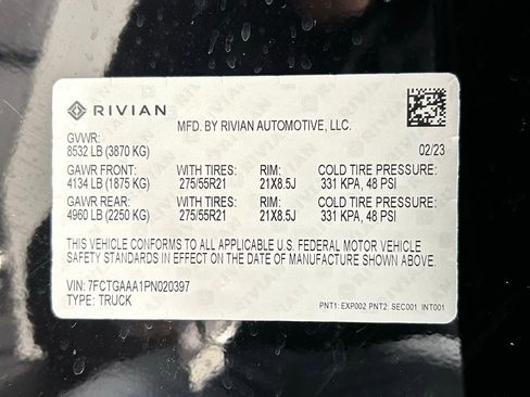 Used 2023 Rivian R1T Adventure image 35