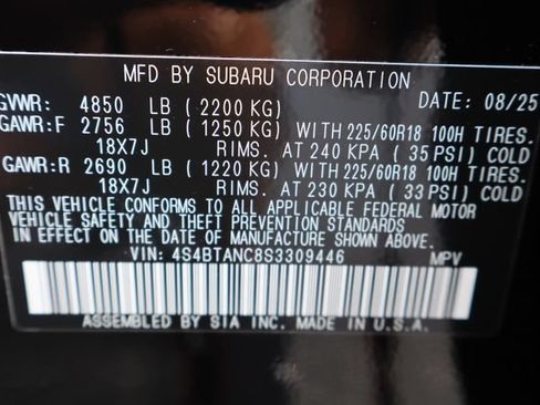 Certified 2025 Subaru Outback Limited w/ Popular Package #2 AWD/4WD image 24