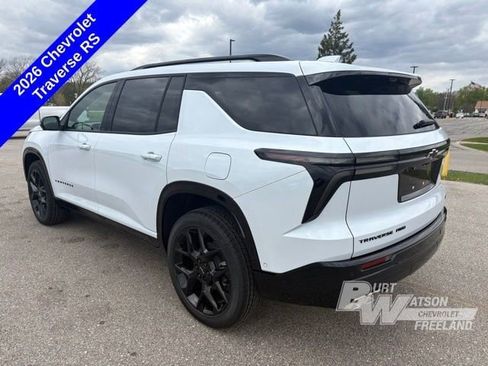 New 2026 Chevrolet Traverse RS w/ LPO, Floor Liner Package AWD/4WD image 3