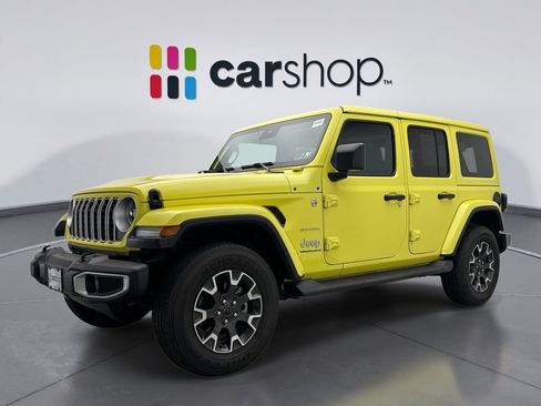 Used 2024 Jeep Wrangler Unlimited Sahara w/ Technology Group image 1