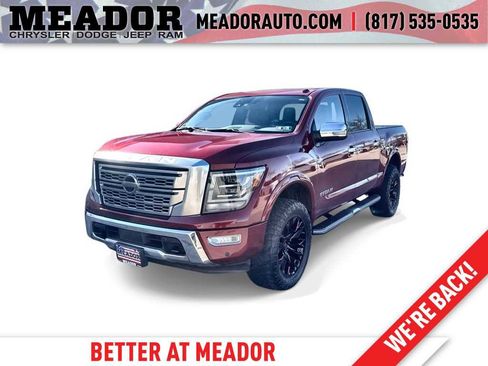Used 2021 Nissan Titan Platinum Reserve w/ Moonroof Package image 1