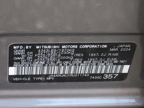 Used 2024 Mitsubishi Outlander Sport ES AWD/4WD image 20