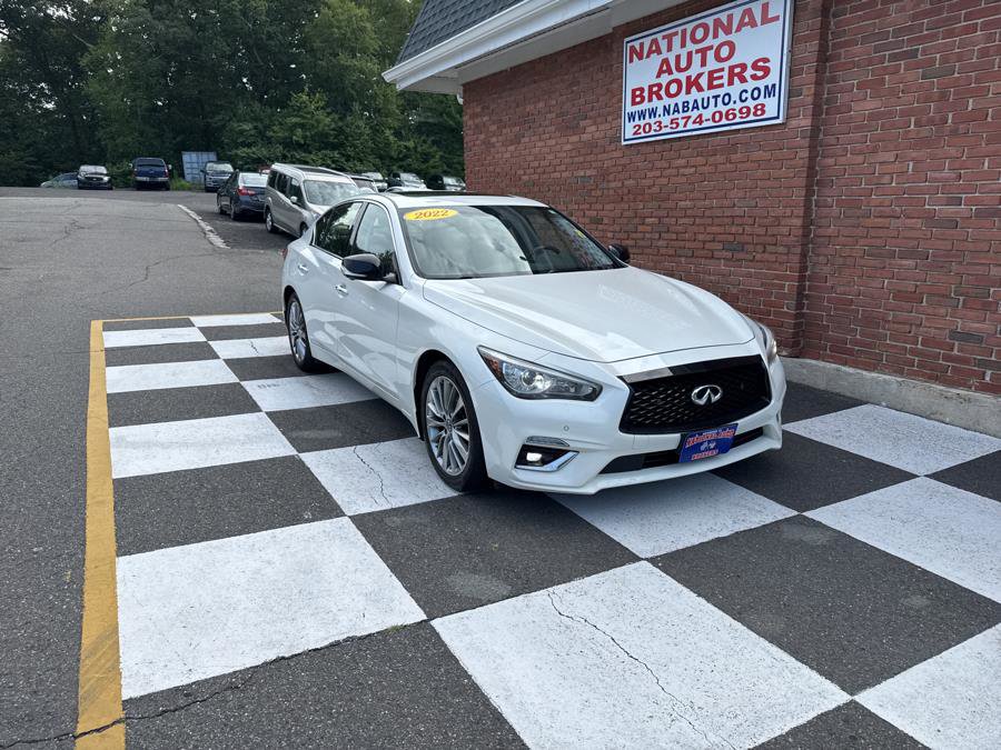 Used 2022 INFINITI Q50 Luxe w/ Cargo Package AWD/4WD image 1