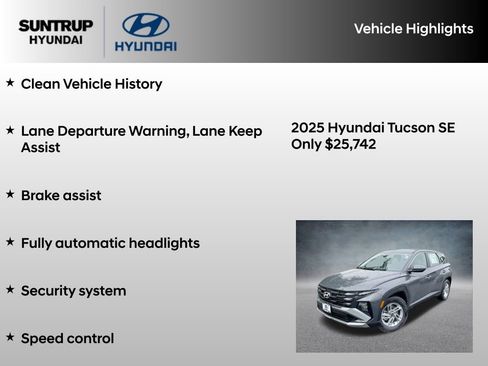 Certified 2025 Hyundai Tucson SE image 8