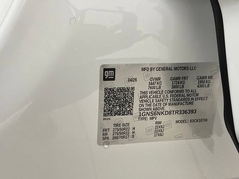 New 2026 Chevrolet Tahoe LT w/ Comfort Package AWD/4WD image 23