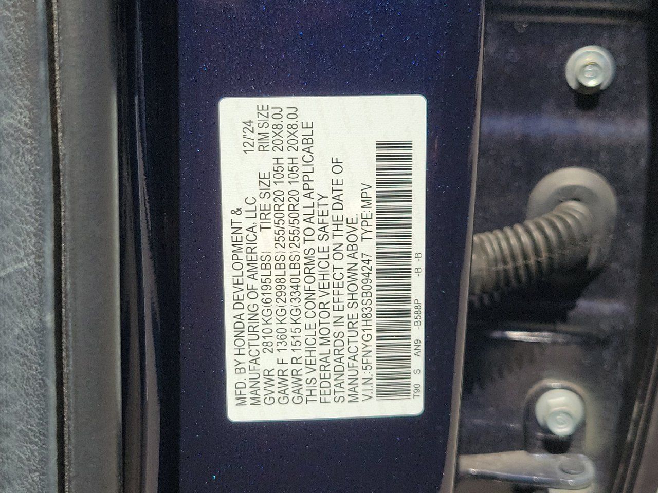 Used 2025 Honda Pilot Elite image 34