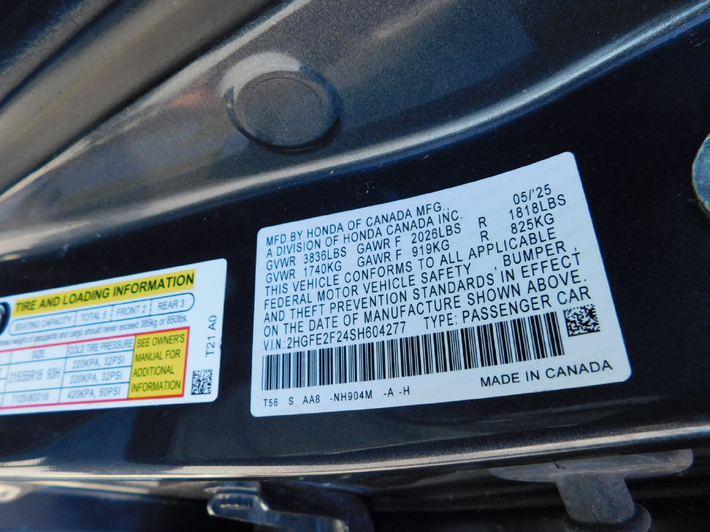 Used 2025 Honda Civic LX image 8