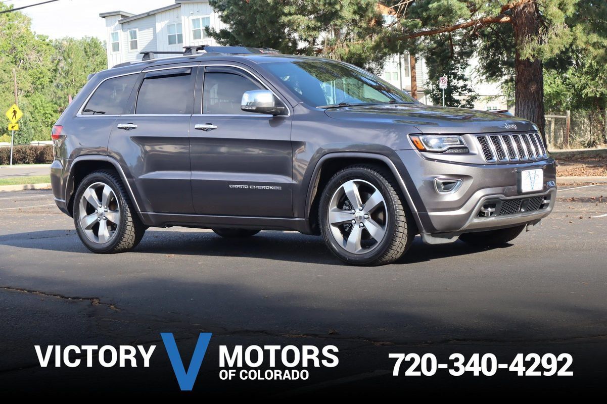 Used 2014 Jeep Grand Cherokee Overland w/ Advanced Technology Group AWD/4WD image 1