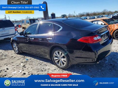 Used 2011 INFINITI M37 x w/ Deluxe Touring Pkg image 3