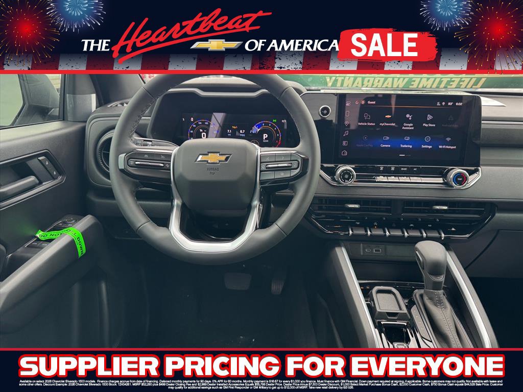 New 2026 Chevrolet Colorado W/T w/ WT Custom Package RWD image 9