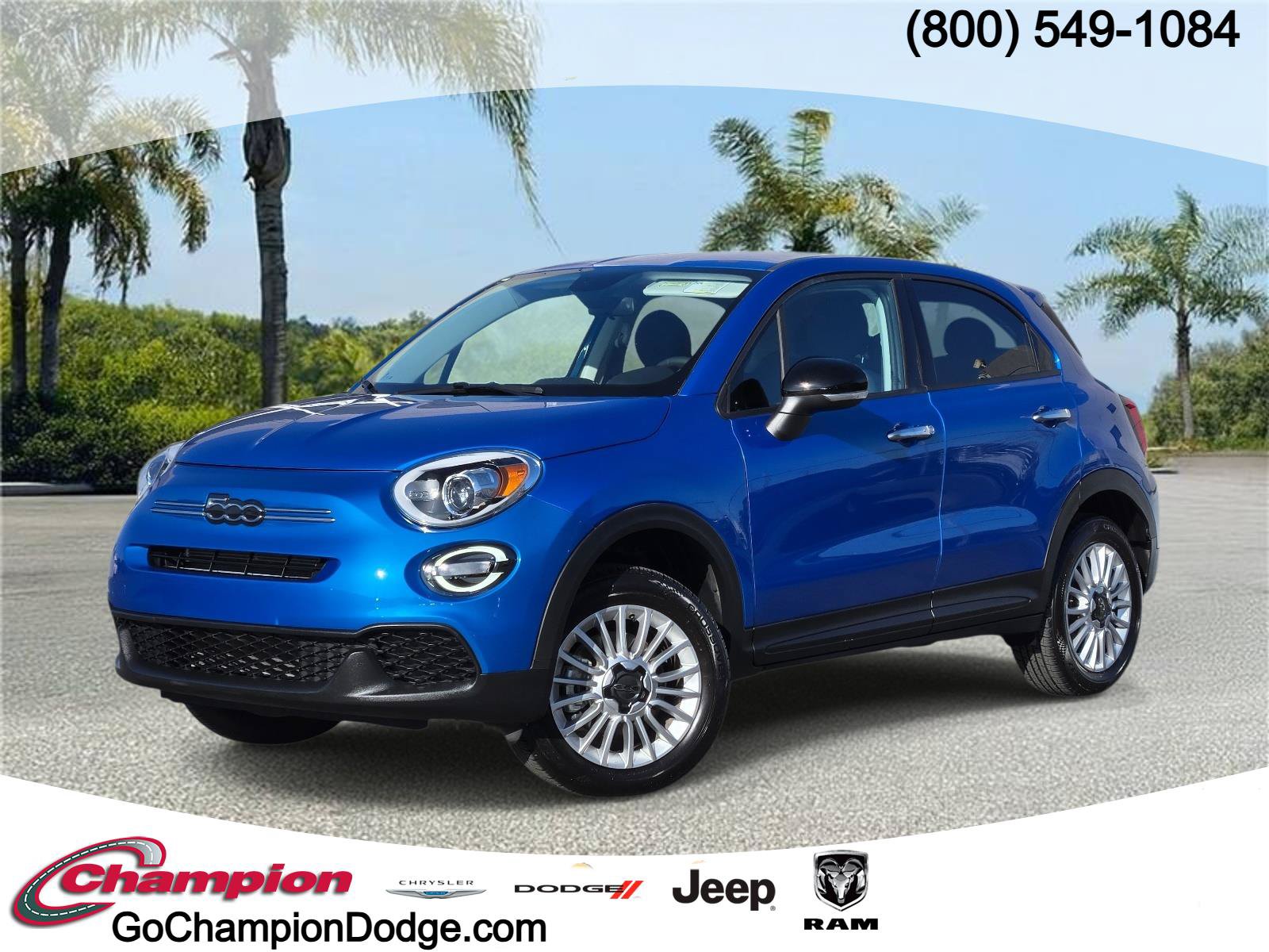 Used 2022 FIAT 500X Pop w/ Pop Value Package AWD/4WD image 1