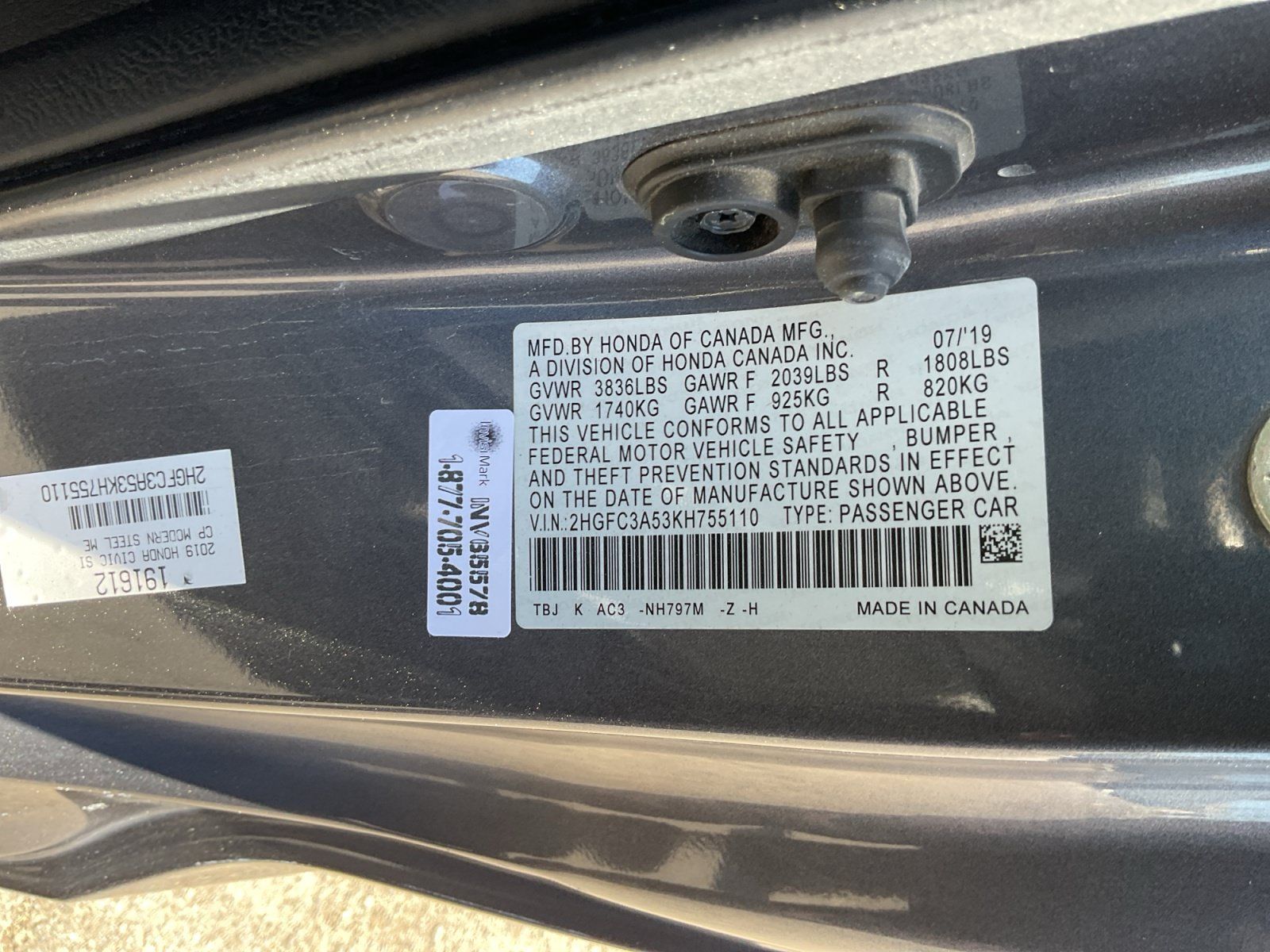 Used 2019 Honda Civic Si image 25