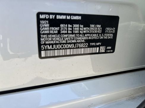 Used 2022 BMW X5 M w/ Competition Package 2 AWD/4WD image 38