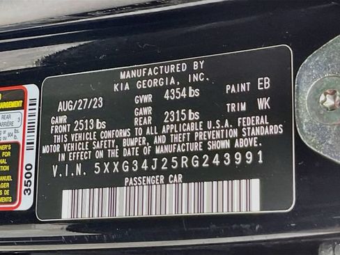 Used 2024 Kia K5 EX w/ EX Premium Package FWD image 35