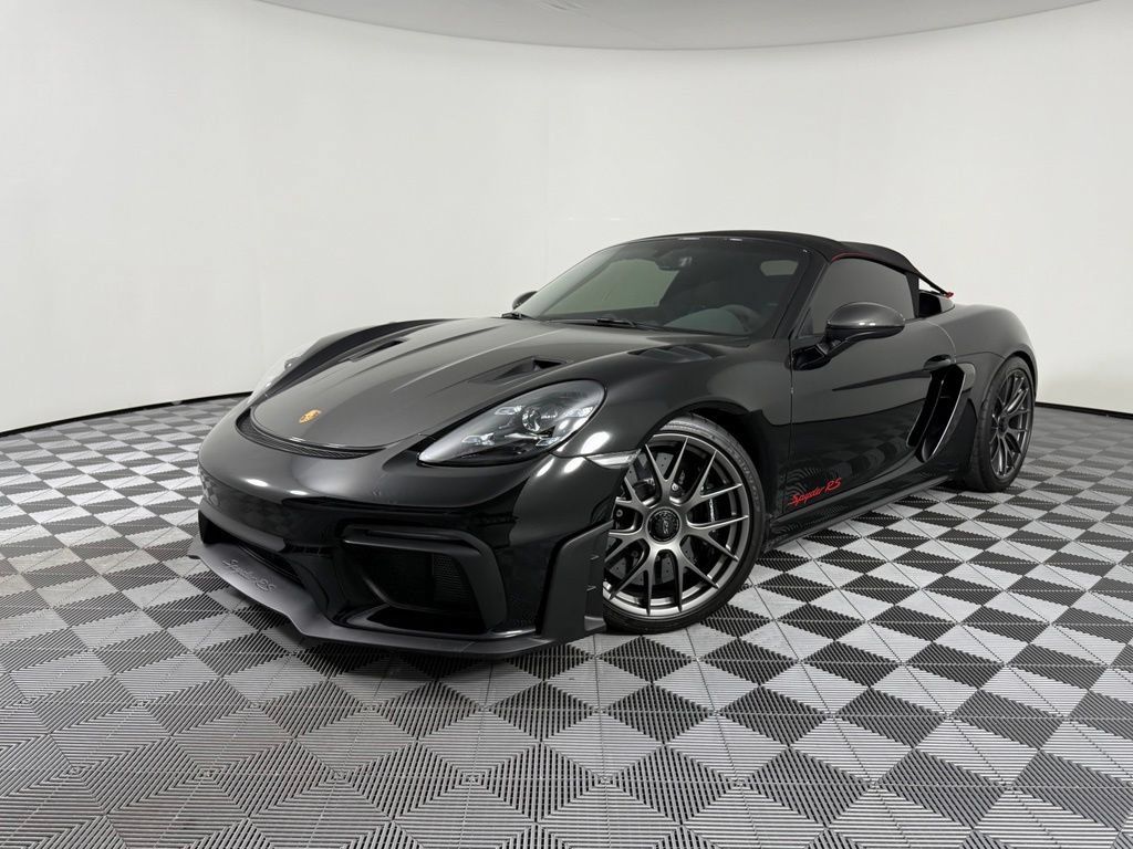 Certified 2024 Porsche 718 Boxster Spyder RS RWD image 1